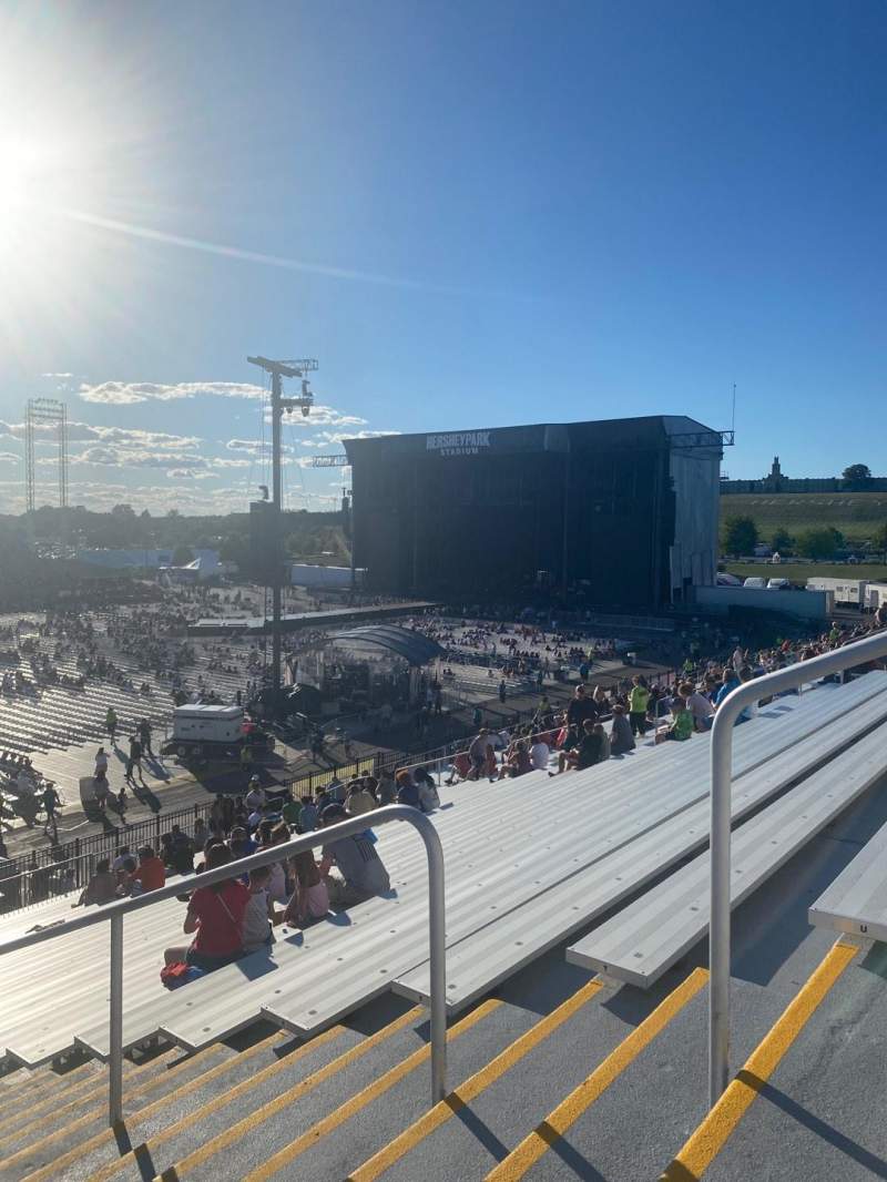 Seating view for 