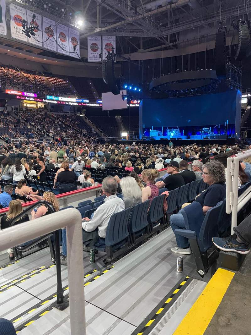 MVP Arena Interactive concert Seating Chart Section Floor 2