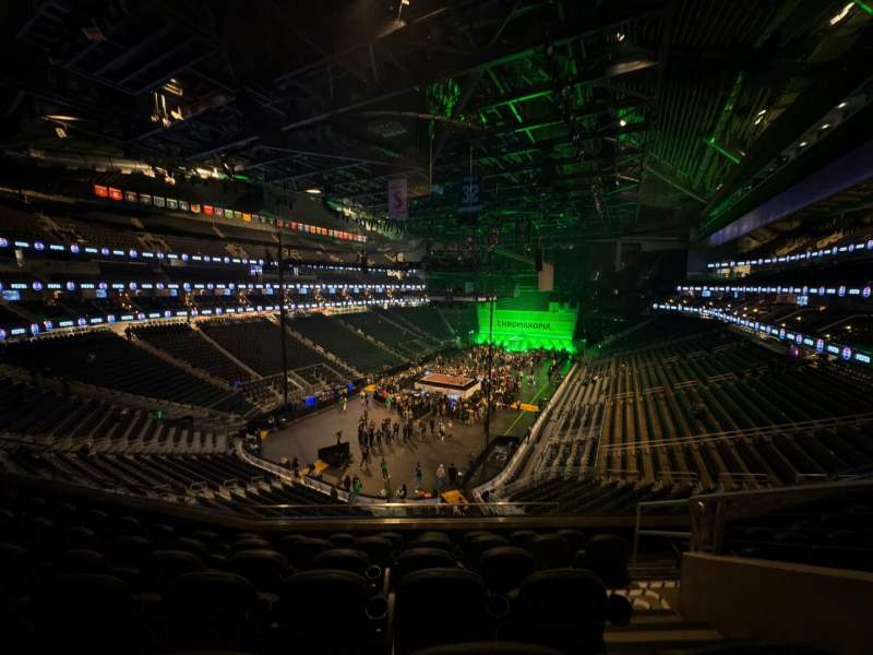 Climate Pledge Arena, section 119, row F, seat 2 - Tyler, The Creator
