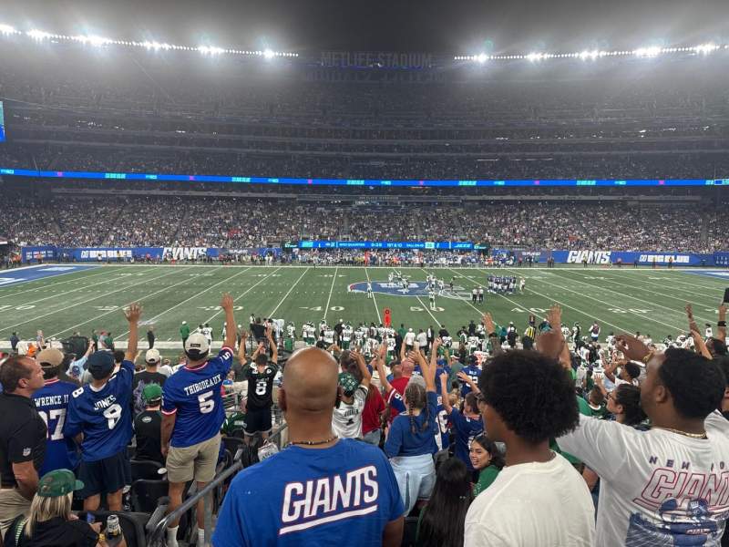 Seating view for 