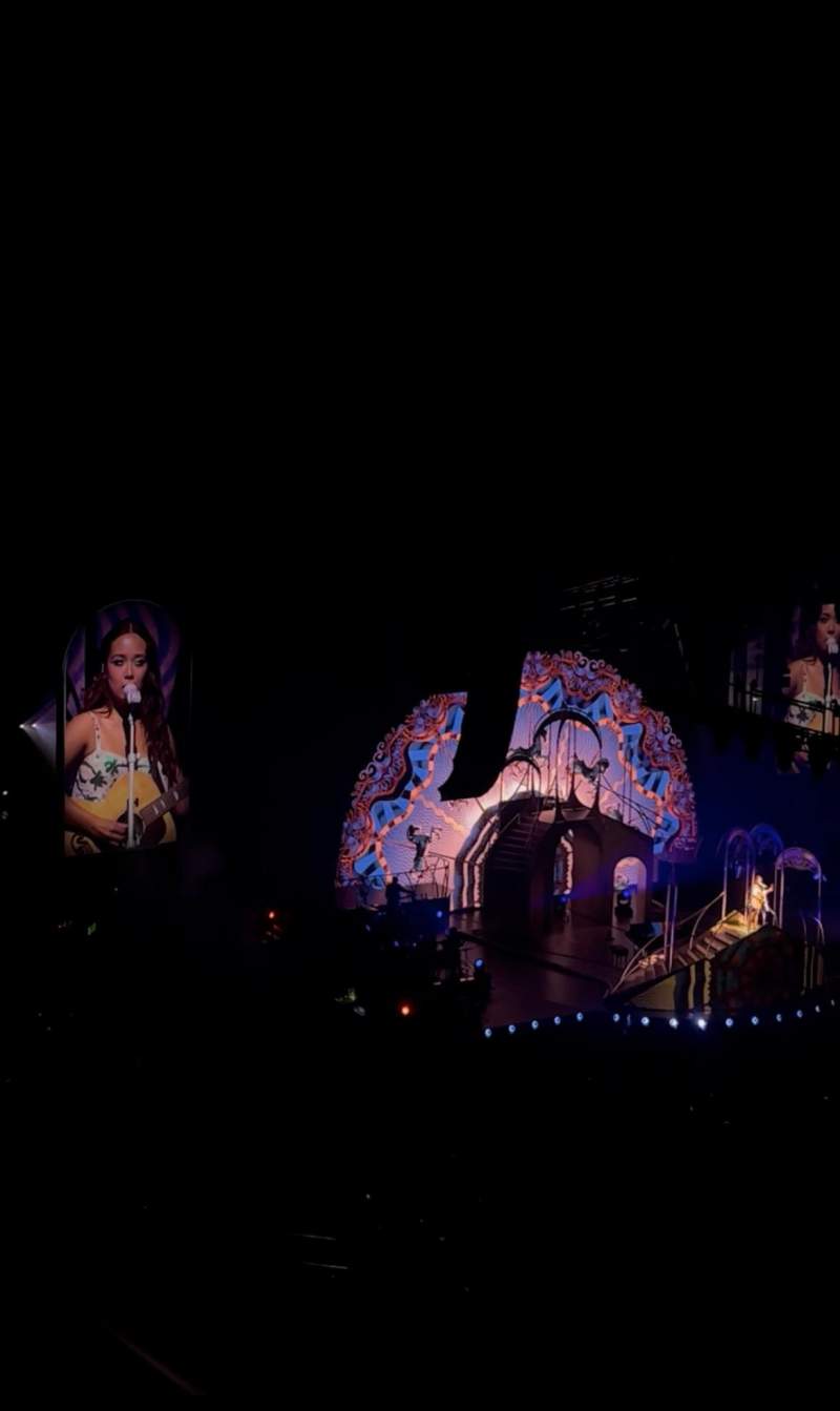 Crypto.com Arena, section 302, row 1, seat 8 tour: Laufey: A Matter of  Time, Shared Anonymously