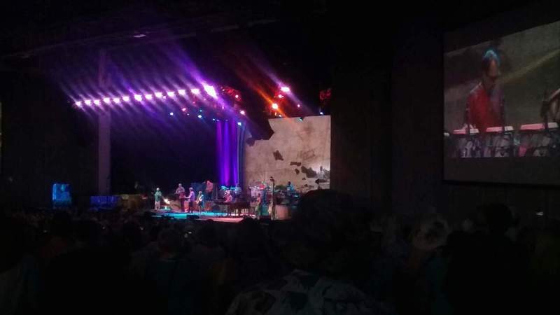 Seating view for Truliant Amphitheater Section 4 Row R Seat 32