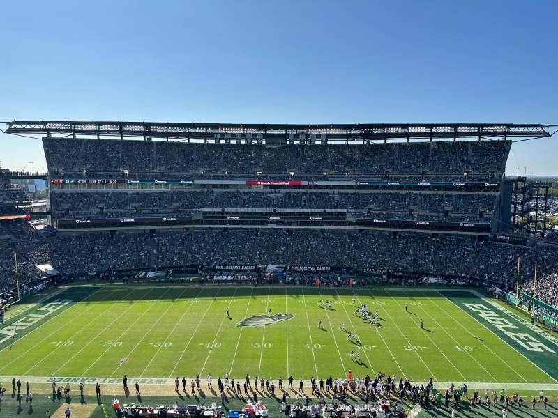 Seating view for 