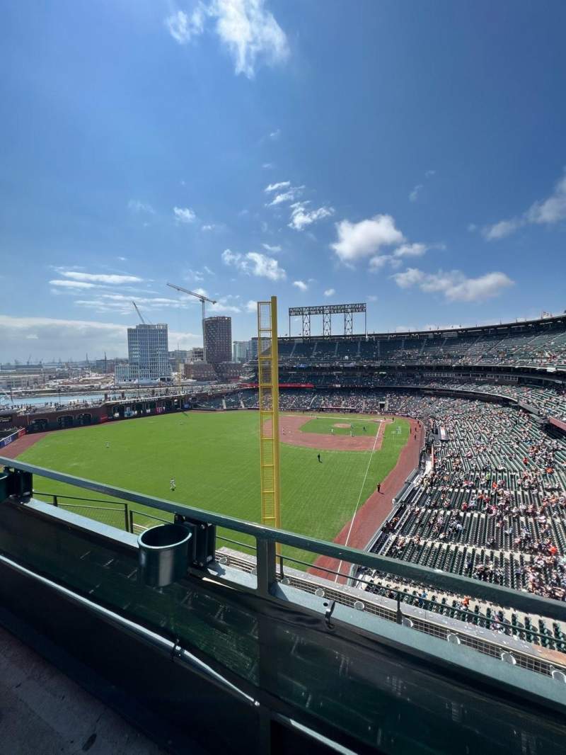 Oracle park, section VB336, home of San Francisco Giants, page 1