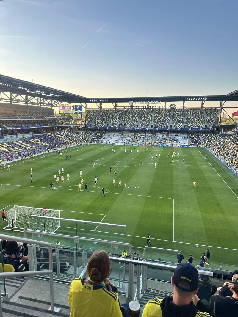 Seating view for 