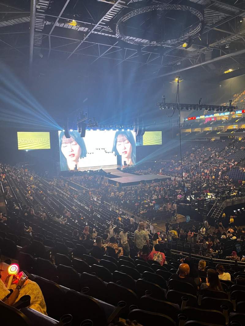 Seating view for O2 London