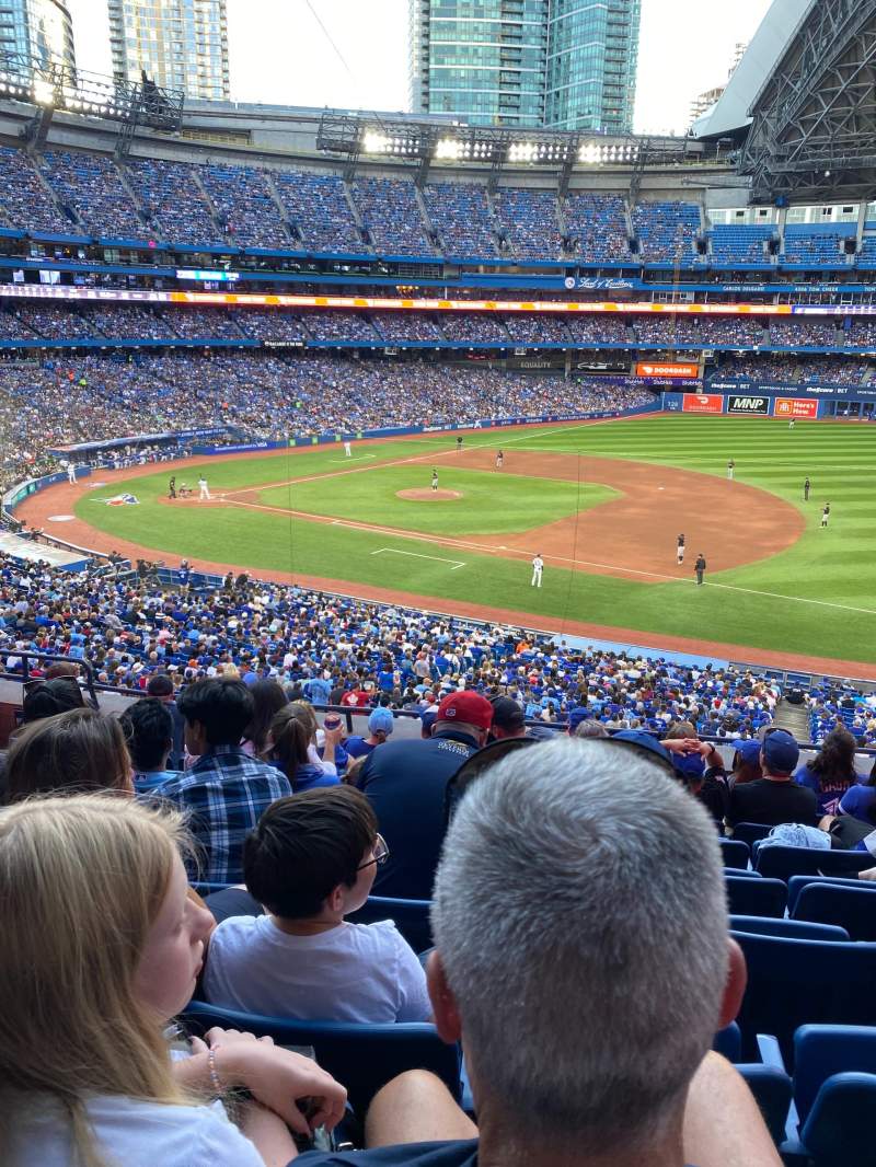 Seating view for rogers center
