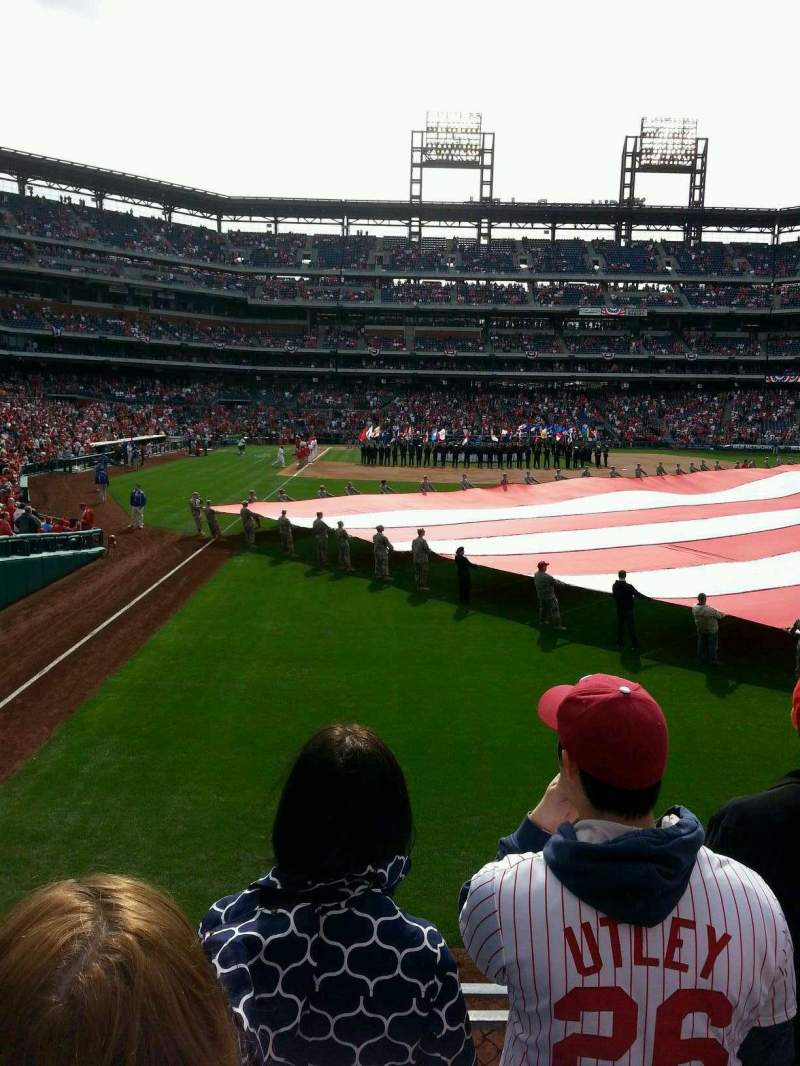 Seating view for 