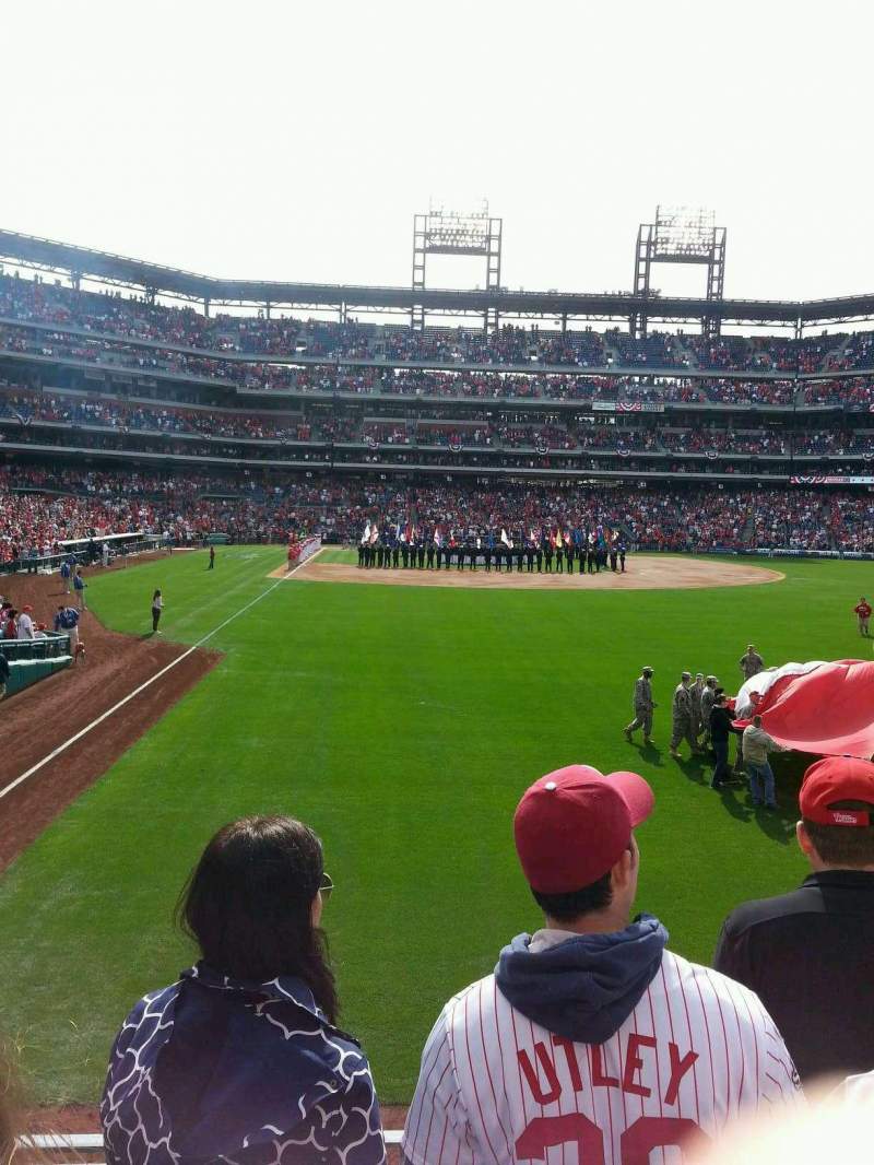 Seating view for 