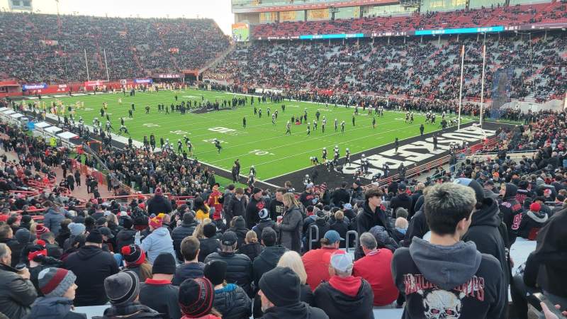 Seating view for 