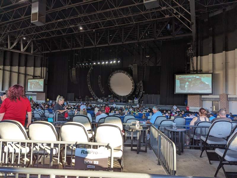 Seating view for 