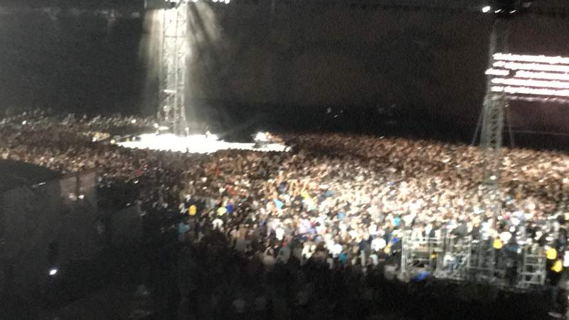 Seating view for 