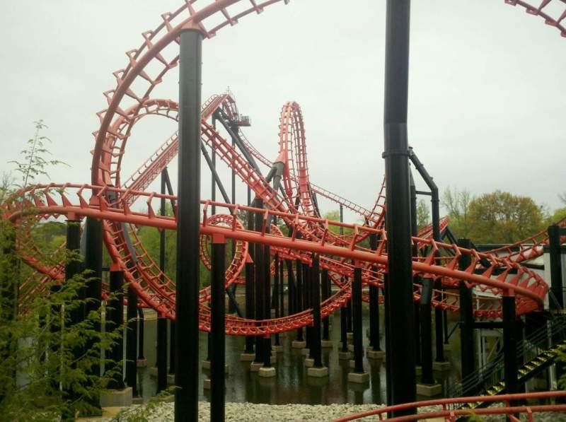 Seating view for Six Flags Over Georgia Section ninja 
