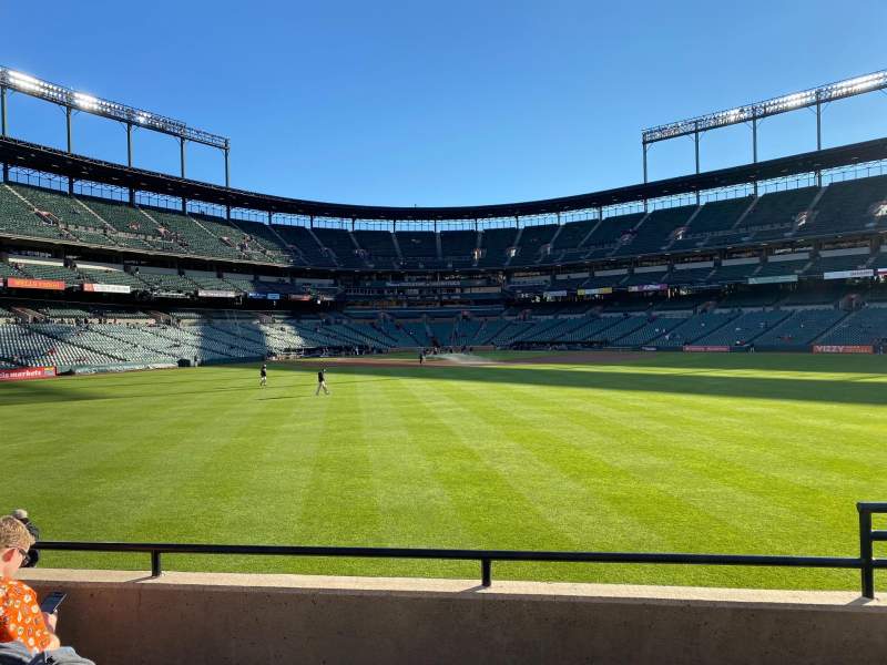 Seating view for 