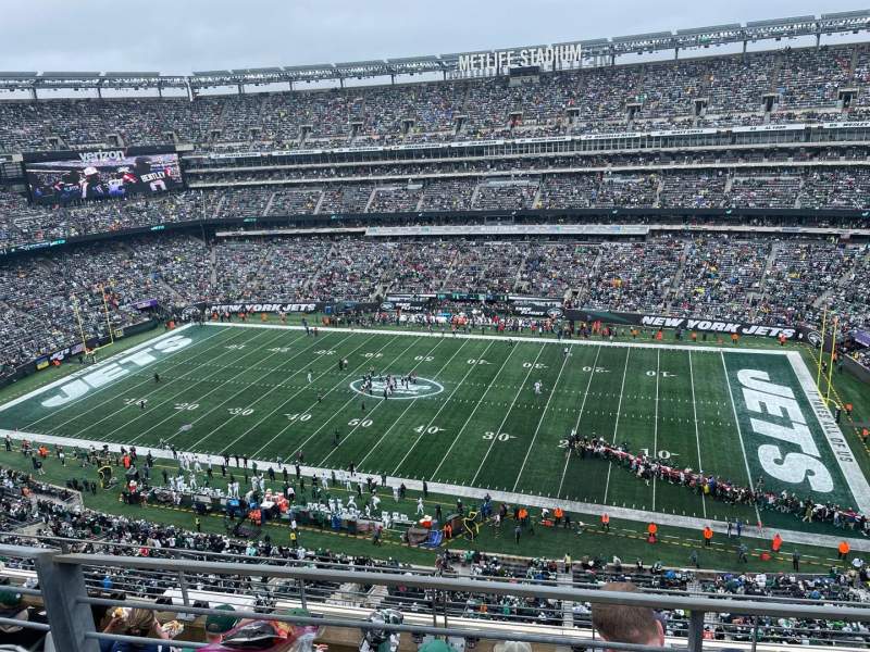 MetLife Stadium, section 311, home of New York Jets, New York