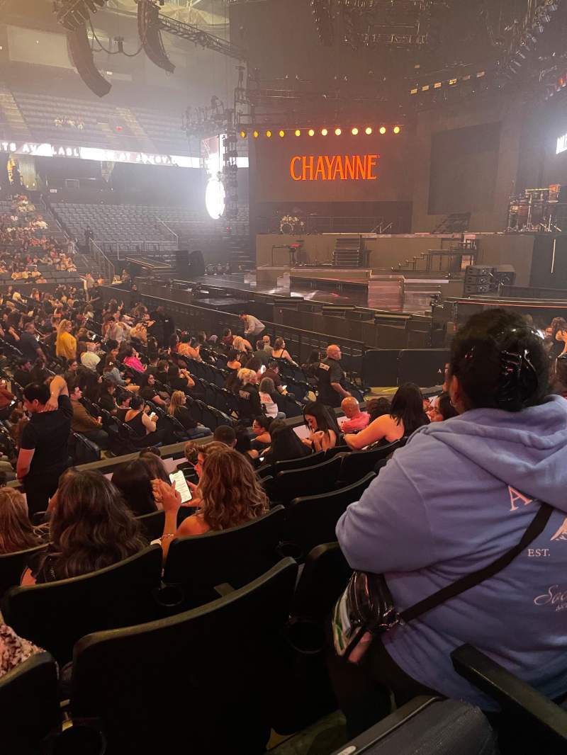 Seating view for 