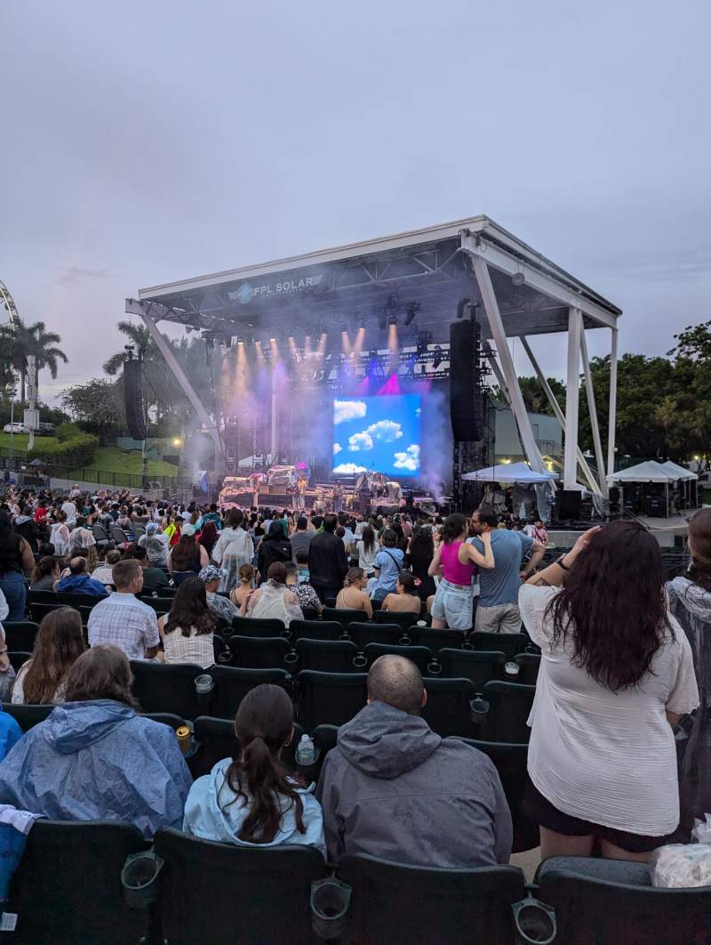Seating view for 