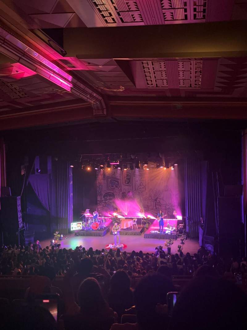 Seating view for 