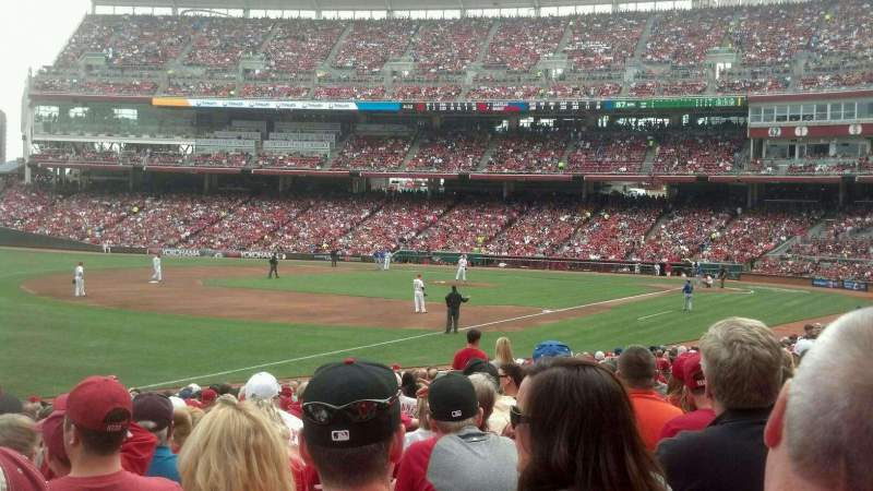 Seating view for 