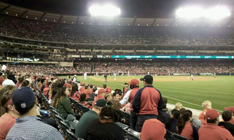 Seating view for 