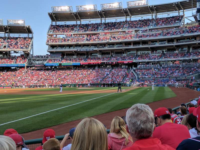 Seating view for 
