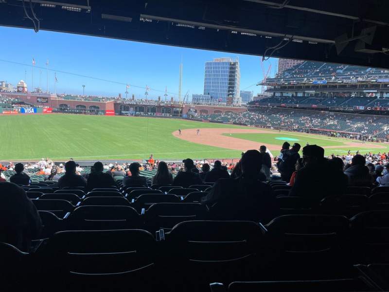 Seating view for 