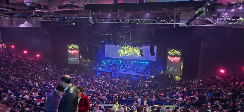 Seating view for 