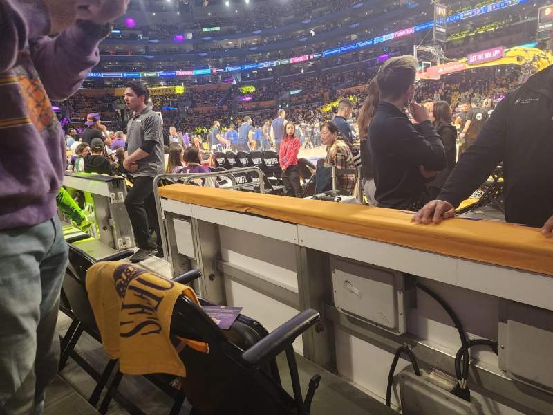 Seating view for 