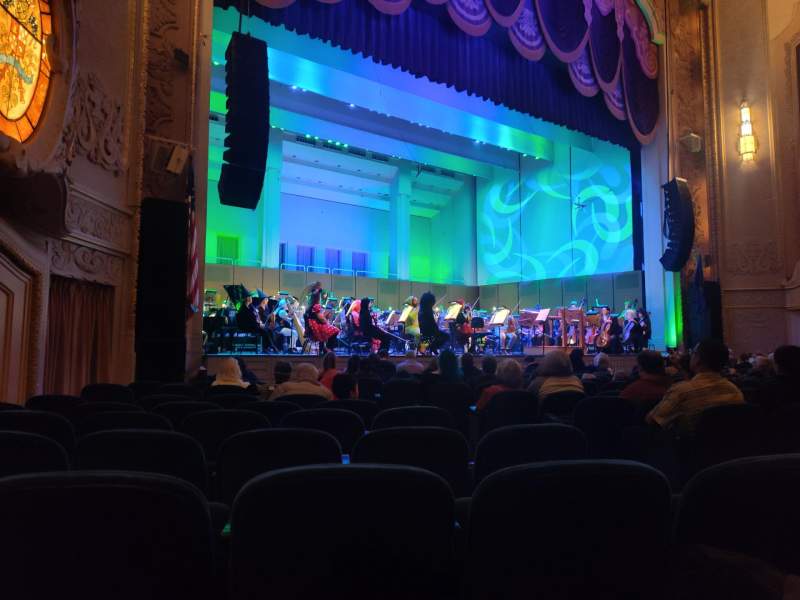 Seating view for 