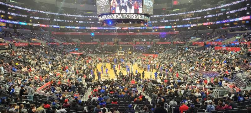 Seating view for 