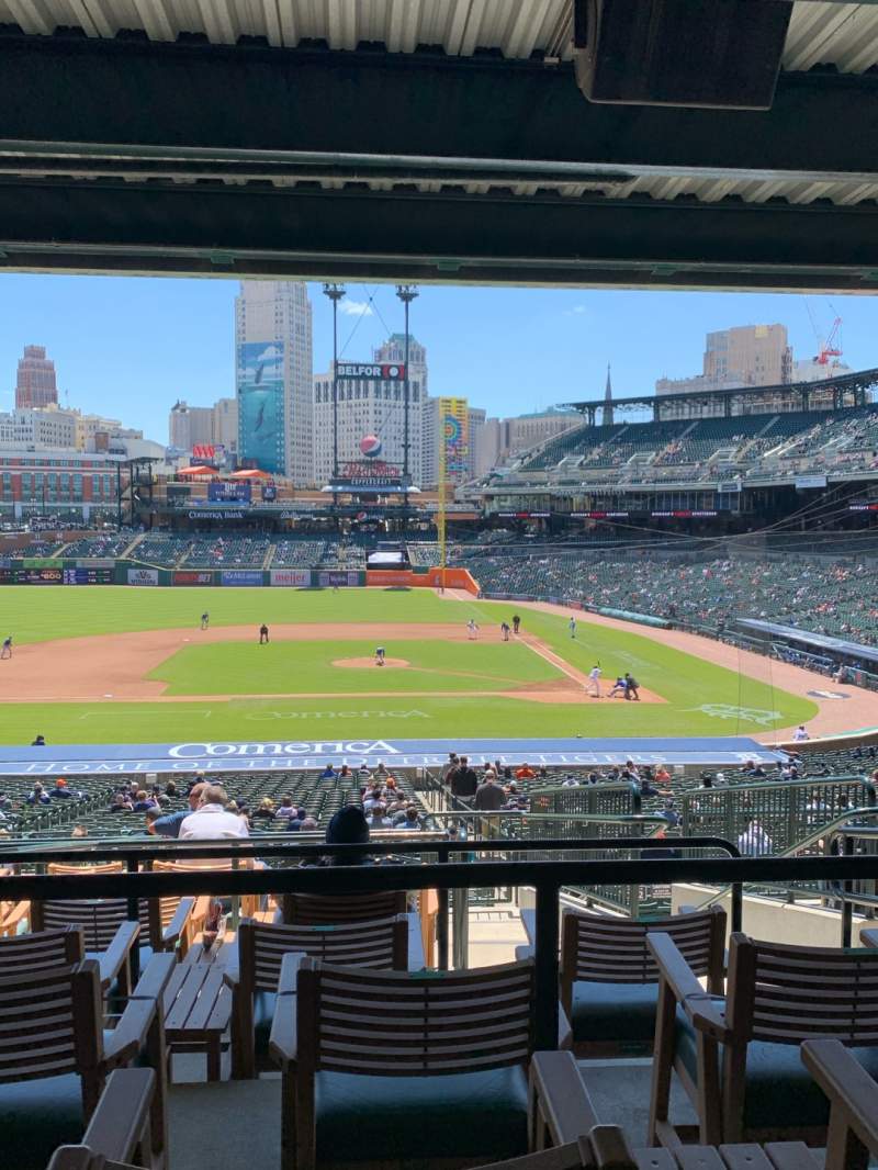 Comerica Park Interactive Baseball Seating Chart