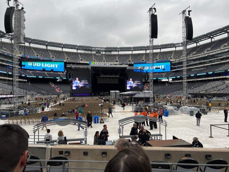 Metlife Stadium, section 128, home of New York Jets, New York
