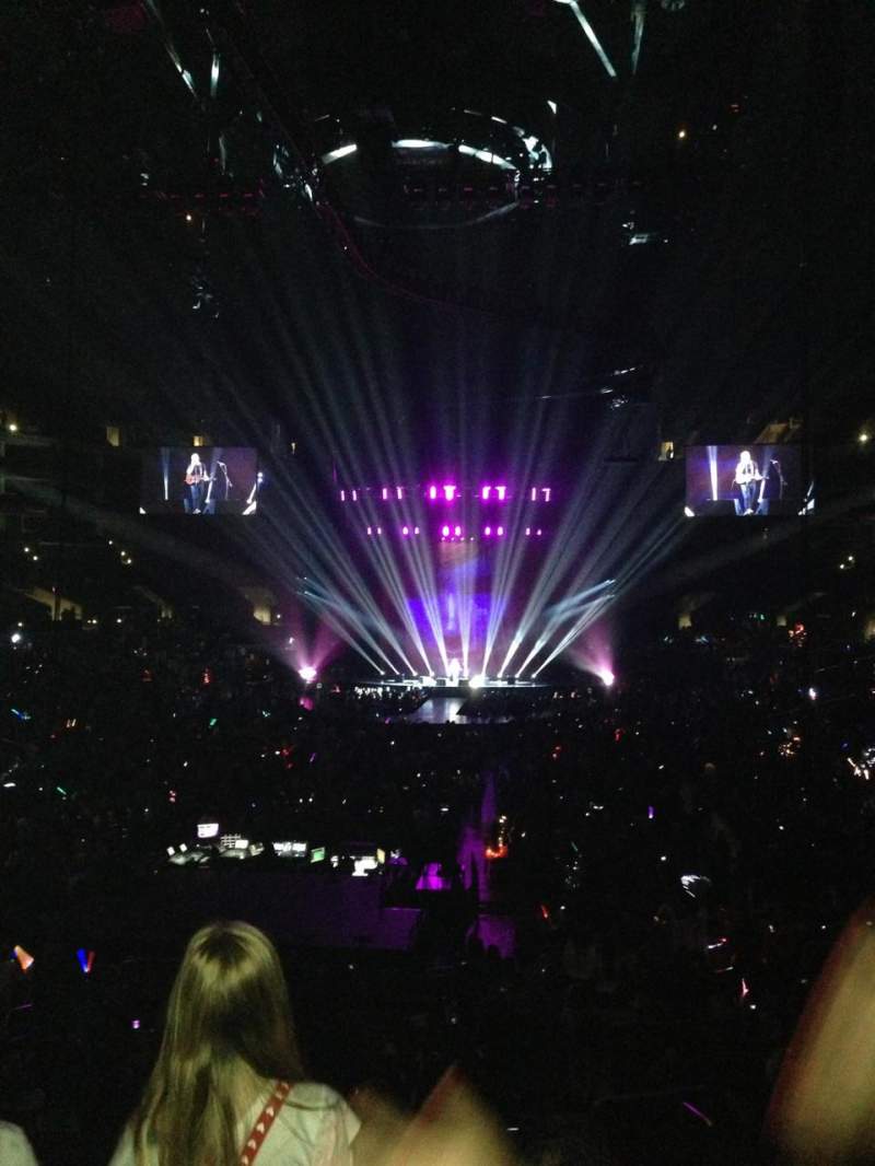 Crypto.com Arena, section 207, row 4, seat 3 - Taylor Swift tour: The Red  Tour, shared by wendyt