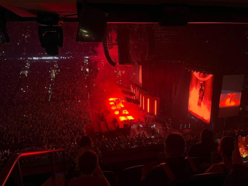 Seating view for 